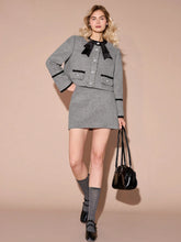 Enchnt New Autumn Winter Products,Women Solid A Line Romantic Elegant Short Woolen Skirt,Fall Winter Women's Clothing